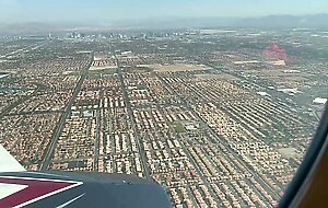 Mile High Threesome on Private Plane Ending in Double Creampie | Plane Play Fucking on Love Cloud