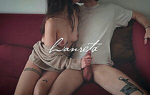 Homemade hard fuck. pull out cumshot on her pussy - amateur lanreta