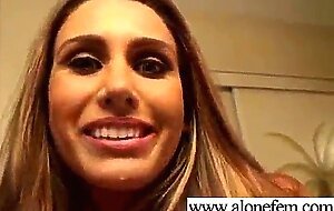 Dildo sex toys use amateur girl to masturbate clip-19