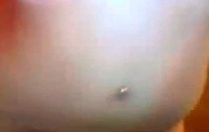 Sexy teen with big boobs masturbating