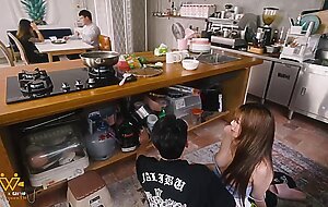 Wild sex at dinner party- Psychoporn Se Kong 