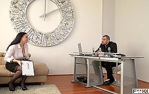 Glass Dildo vs. Titty Fuck: Today The Real Thing Wins