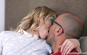 TeenMegaWorld - Lightfairy - Blonde nerd knows how to suck