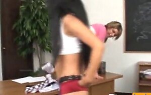 Victoria Sweet and Tyla Winn strapon action