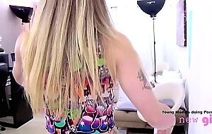 Teen, 19, is fucked at her photoshoot audition by agent