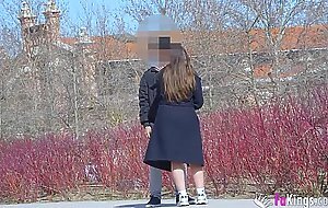 Marta Villalobos leaves for Madrid in search of Juanjo. A stud for the busty girl!