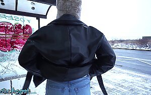 Public agent french teen cheats with first big dick public flashing and hardcore sex