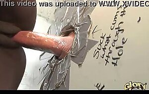 Busty black honey enjoying gloryhole 9