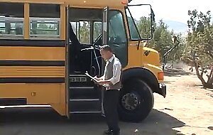 In the schoolbus-2 cute blow and fuck . hd