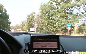 StrandedTeens - Hot Euro teen needs a ride