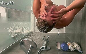 Shower Cam Washing Myself