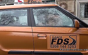 Big tits examiner fucks muscled guy