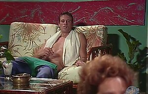 Group Sex with big titty redhead in gym