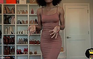 Sexy Lingerie Try Haul From Beautiful Ebony