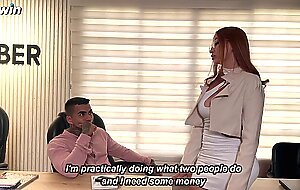 Hot secretary will do whatever it takes to earn a good raise - Andrea Castro & Christian Chaux