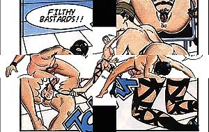 Brunettes huge breasts and anal orgy bdsm