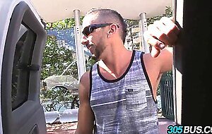 Tiny teen latina veronica rodriguez takes a couple of cocks on the 305bus 2.2