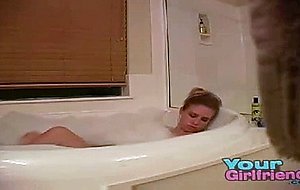 Bathtub Spy masturbation