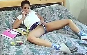 Artistic solo teen snatch