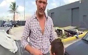 Tom gives car dealer a bj