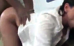 Triple black dicks for cougar
