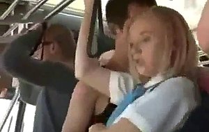 Teen fucked on la bus