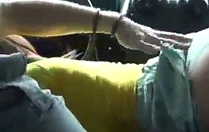 Busty roadhead on the highway