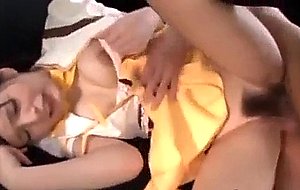 Sweet japanese country girl gets pounded