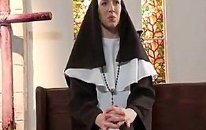 Skinny nun gangbanged and humiliated