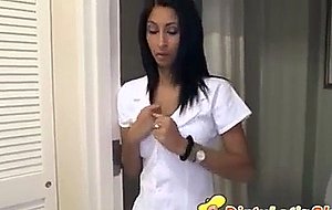 Latinsex with appealing mexican cleaning lady