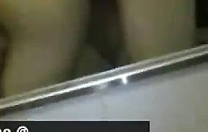 Young old bathroom fuck