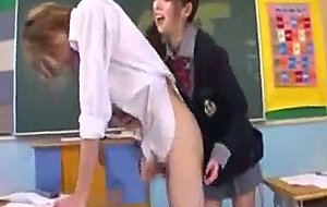 Japanese teen schoolgirl handjob...