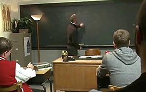 Big cock bdsm fucked by his biology teacher
