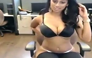 Hot indian girl on webcam