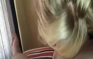 South african blonde sucking big cock