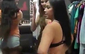 College girls stripping at dorm...