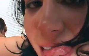 Kapri styles -two honey babes screwed in the ass and got a facial cum