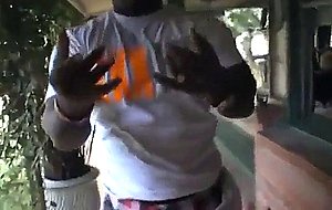 Emo blonde suck a big black cock