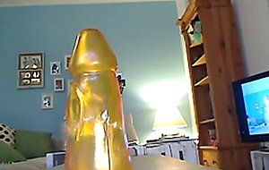 My big hole swallows big toys and gets stretched out...