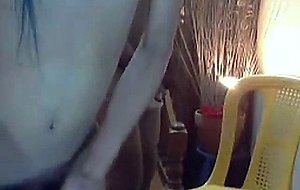 Horny trannys play with their dicks