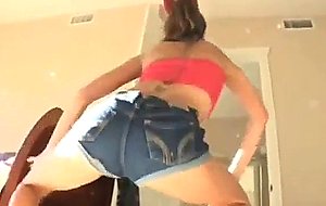 Skinny teen dances showing tits assshaved pussy
