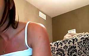 Hot blonde webcam girl fucks pussy intense