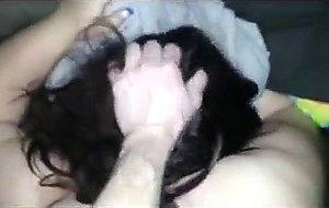 Chubby redhead with jumbo tits gets analed