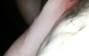 Chubby redhead with jumbo tits gets analed
