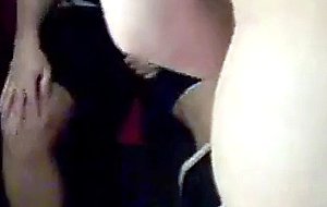 Busty brunette is a intense moaner