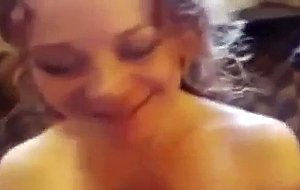 Trophy wife given a bbc for birthday
