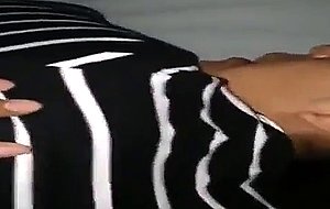 Sneaking in latina room to fuck her