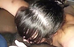Mature wife sucking off a black man