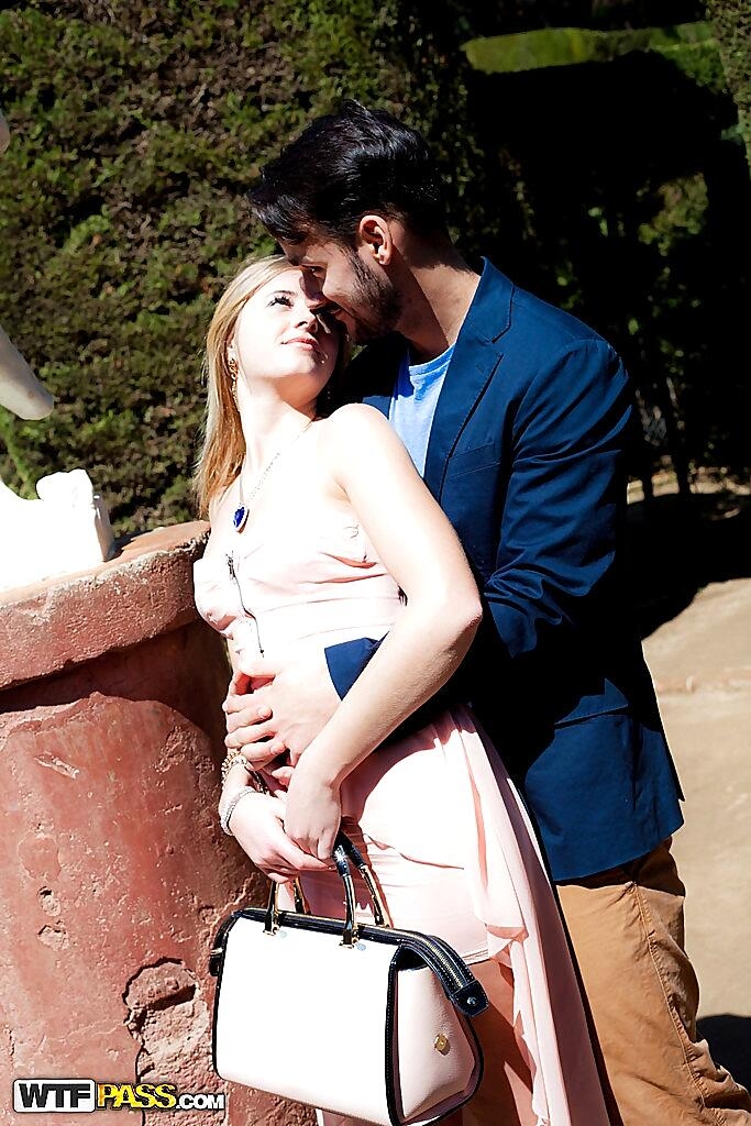 Aria Logan & Stud: Hot Clothed Makeout! European First Timer Aria Logan Gives And Receives Oral Sex Outdoors Clothed, European, Outdoor