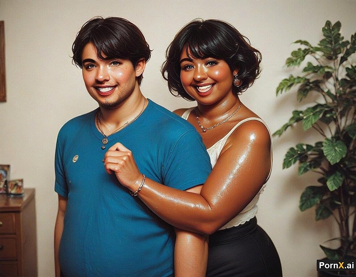 Ai Generated Fatty With A Hairy Pussy Takes A Massive Black Dick African, Big-Tits, Ebony, Feet